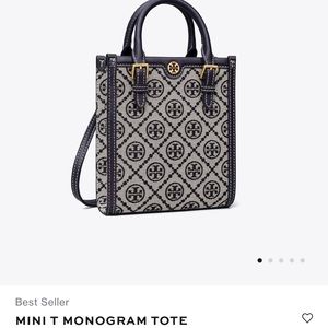 Tory Burch Mini T Monogram bag